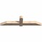 Ekena Millwork Eugene Smooth Timber Gable Bracket, Douglas Fir, 72"W x 18"H x 5 1/2"D x 5 1/2"F, 6/12 Pitch GBW072X18X0606EUG00SDF - alternate 4